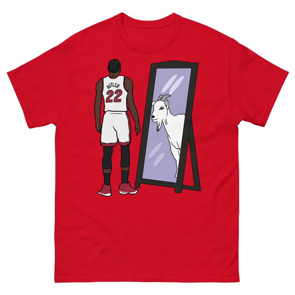 Jimmy Butler Mirror GOAT T-Shirt