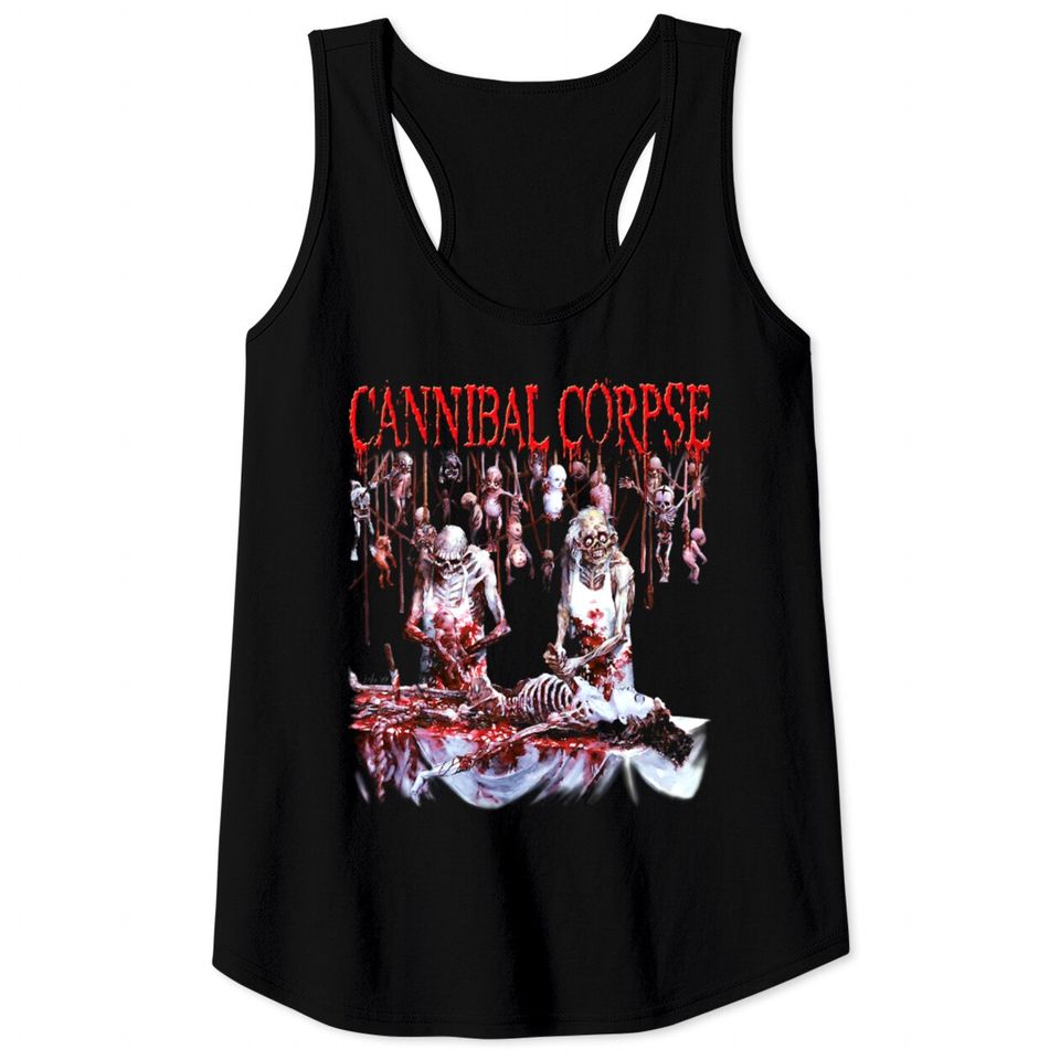 Cannibal Corpse Official Merchandise Butchered Tank Tops
