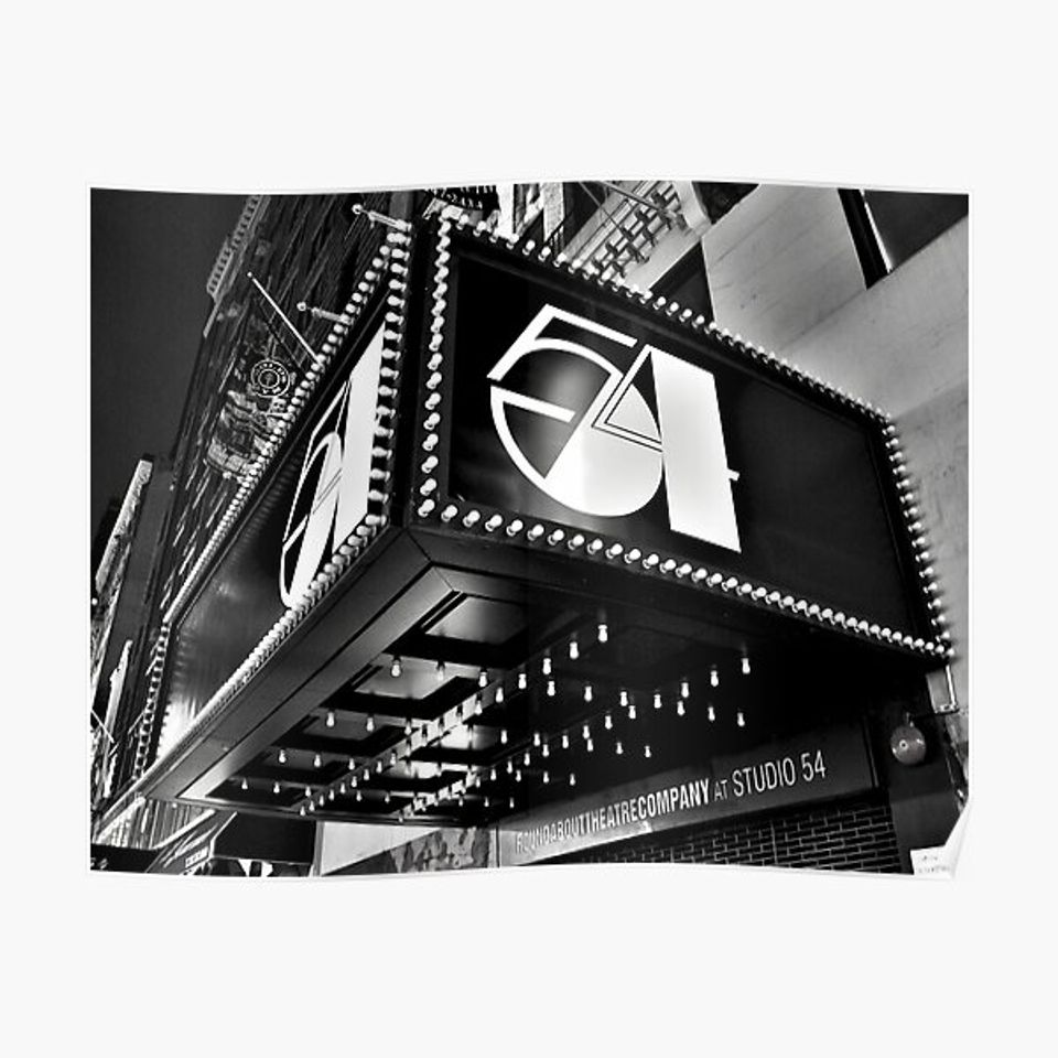 Studio 54 New York City Premium Matte Vertical Poster