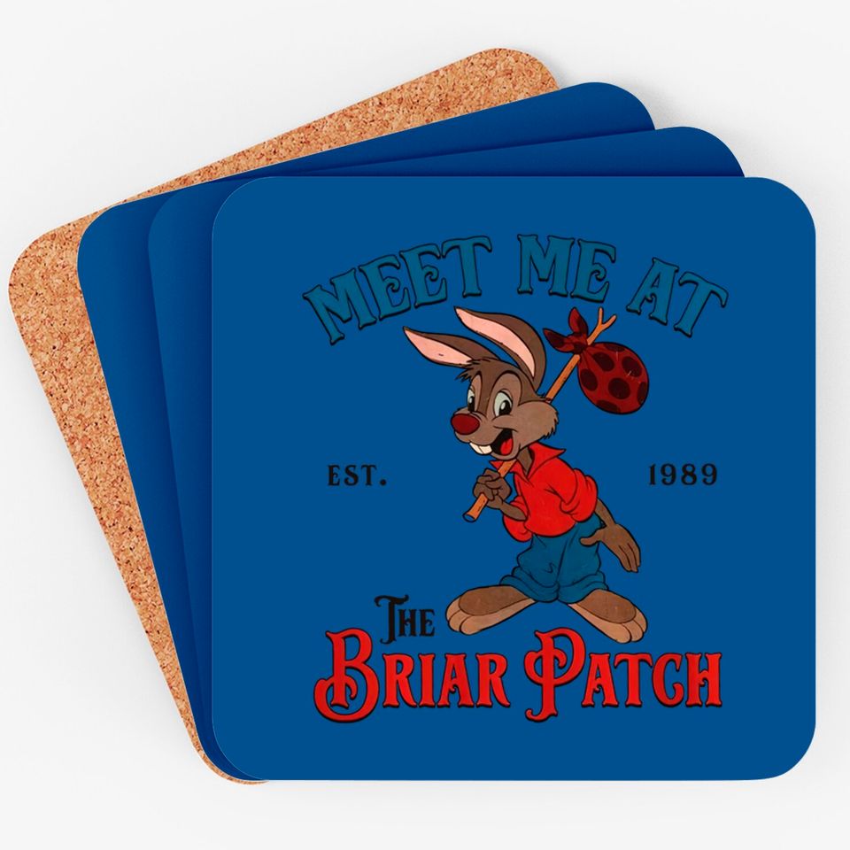 Disney Splash Mountain Vintage Coasters, Meet Me At The Briar Patch Coasters