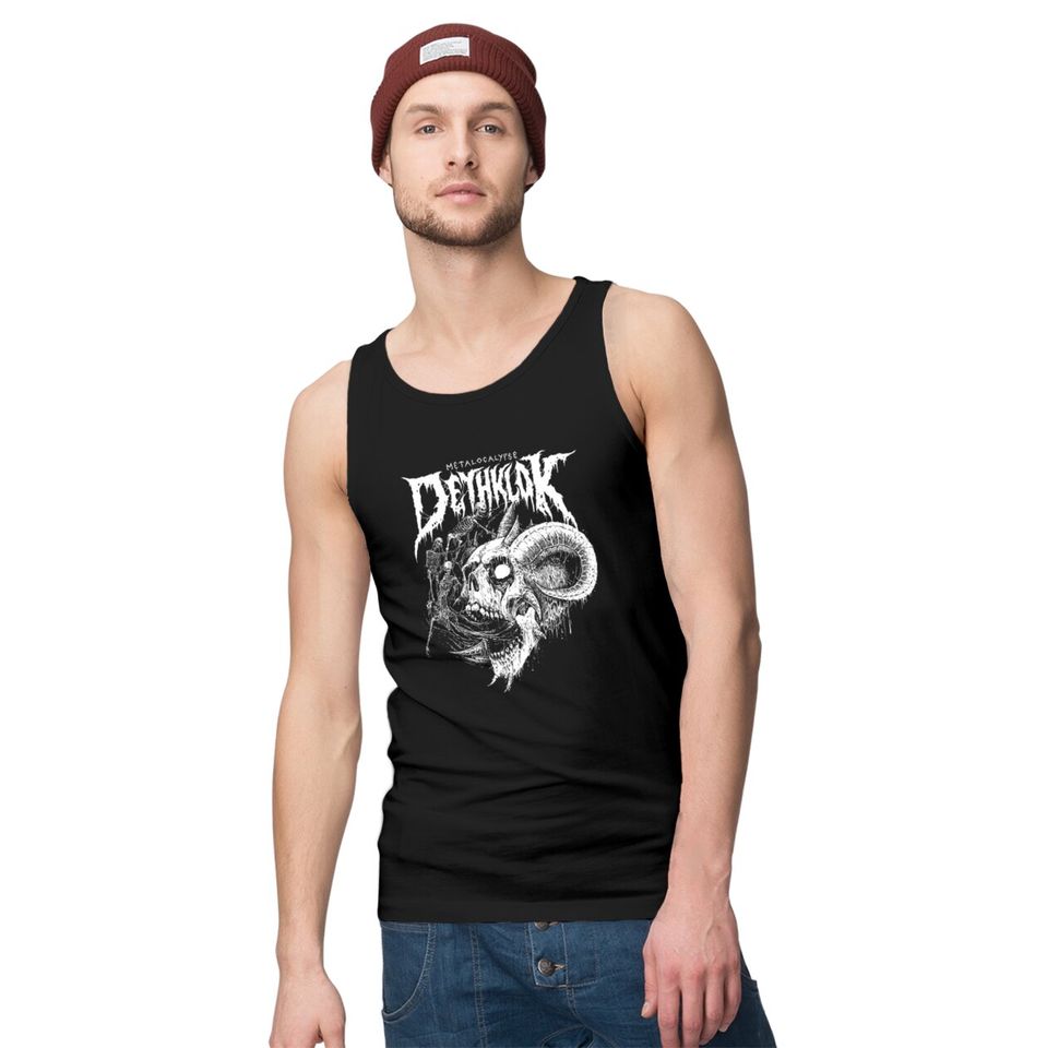 metalocalypse dethklok band Tank Tops