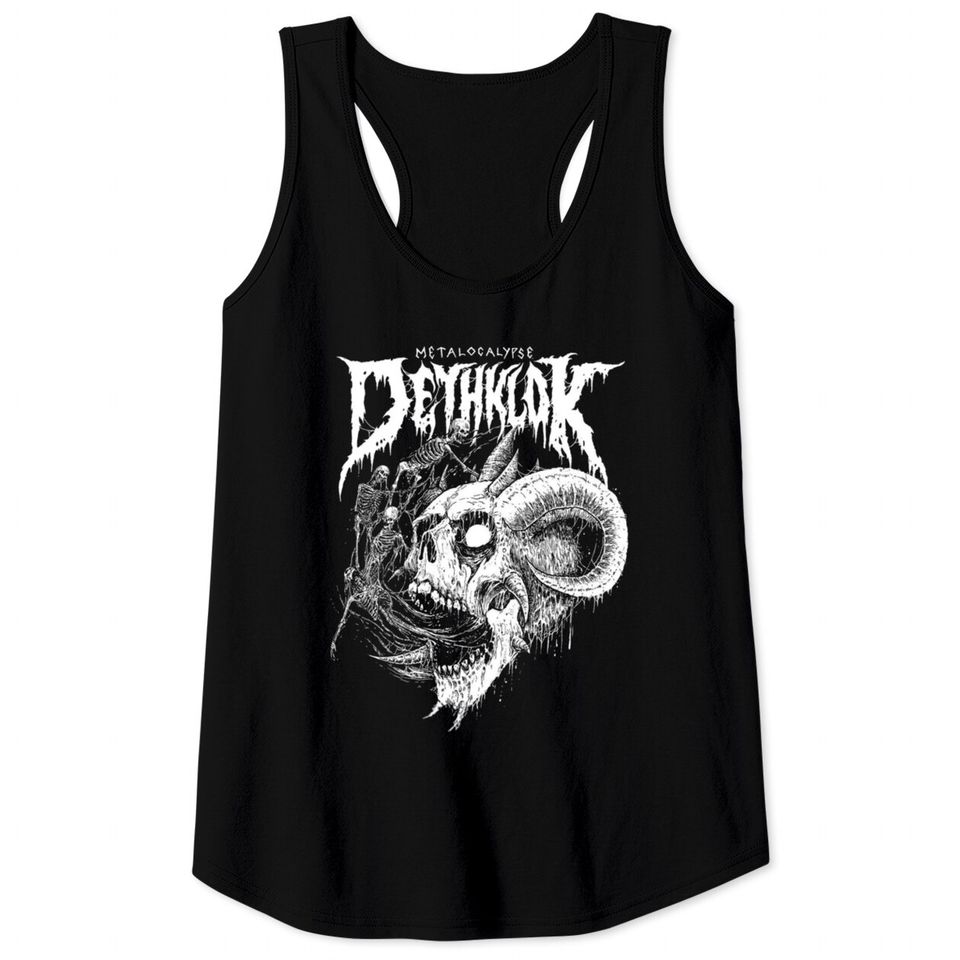 metalocalypse dethklok band Tank Tops