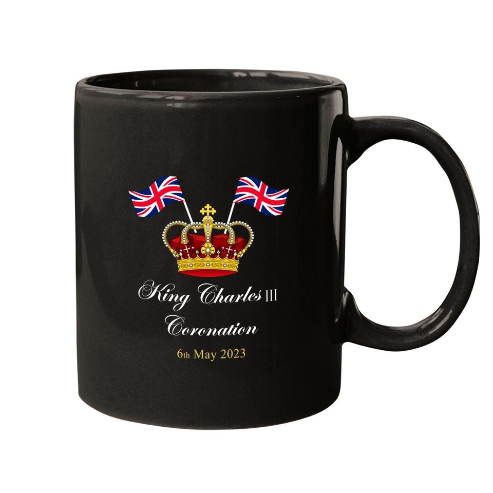 King Charles III Coronation Unisex Mugs | Royal Coronation | Monarchy | Coronation Street Party Mugs