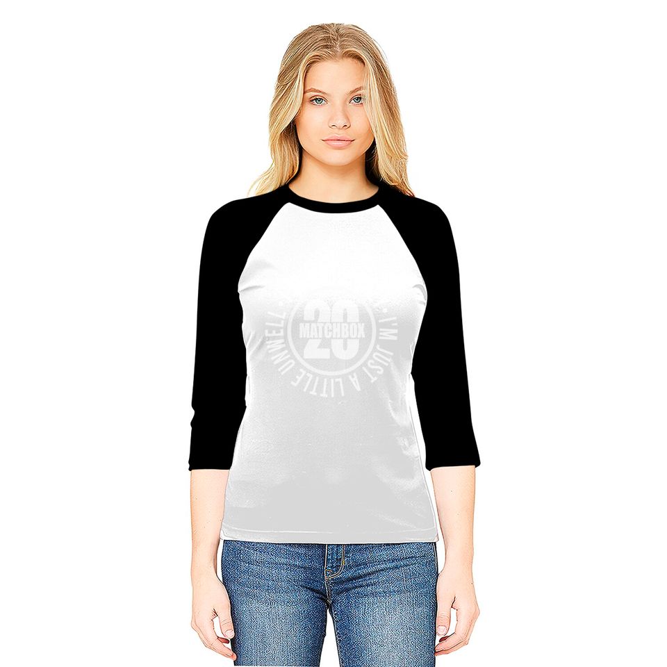 Matchbox 20 Unwell circle logo Baseball Tees