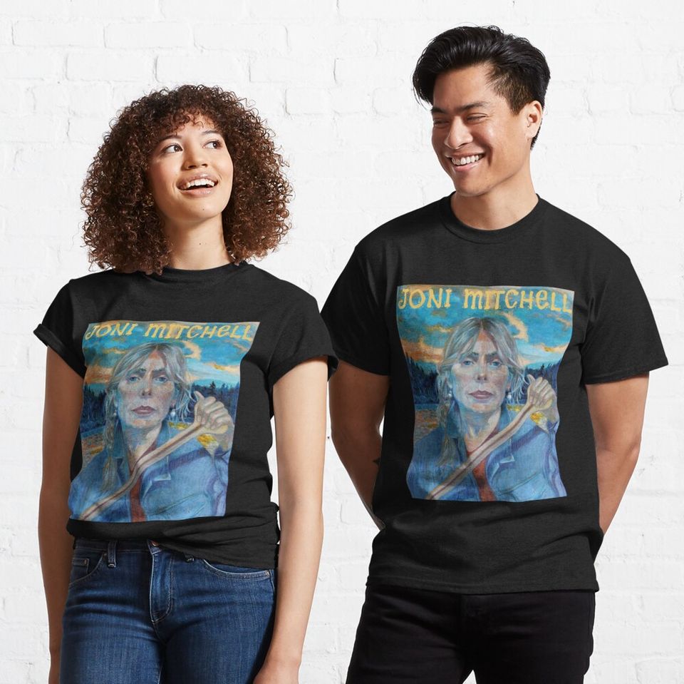 Joni Mitchell Mitchell Blue T-Shirt