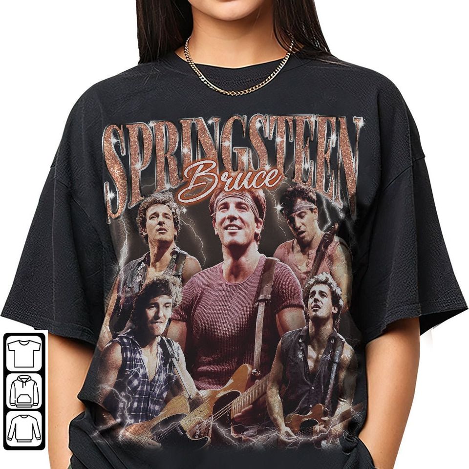Bruce Springsteen Merch Long Sleeve T-Shirt