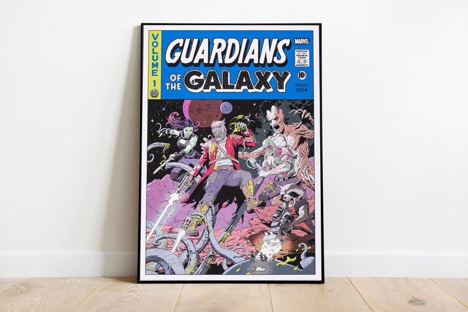 Guardians of the Galaxy Comics Poster