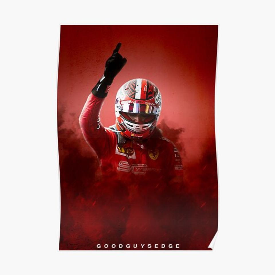 Charles Leclerc 2019 Poster Premium Matte Vertical Poster