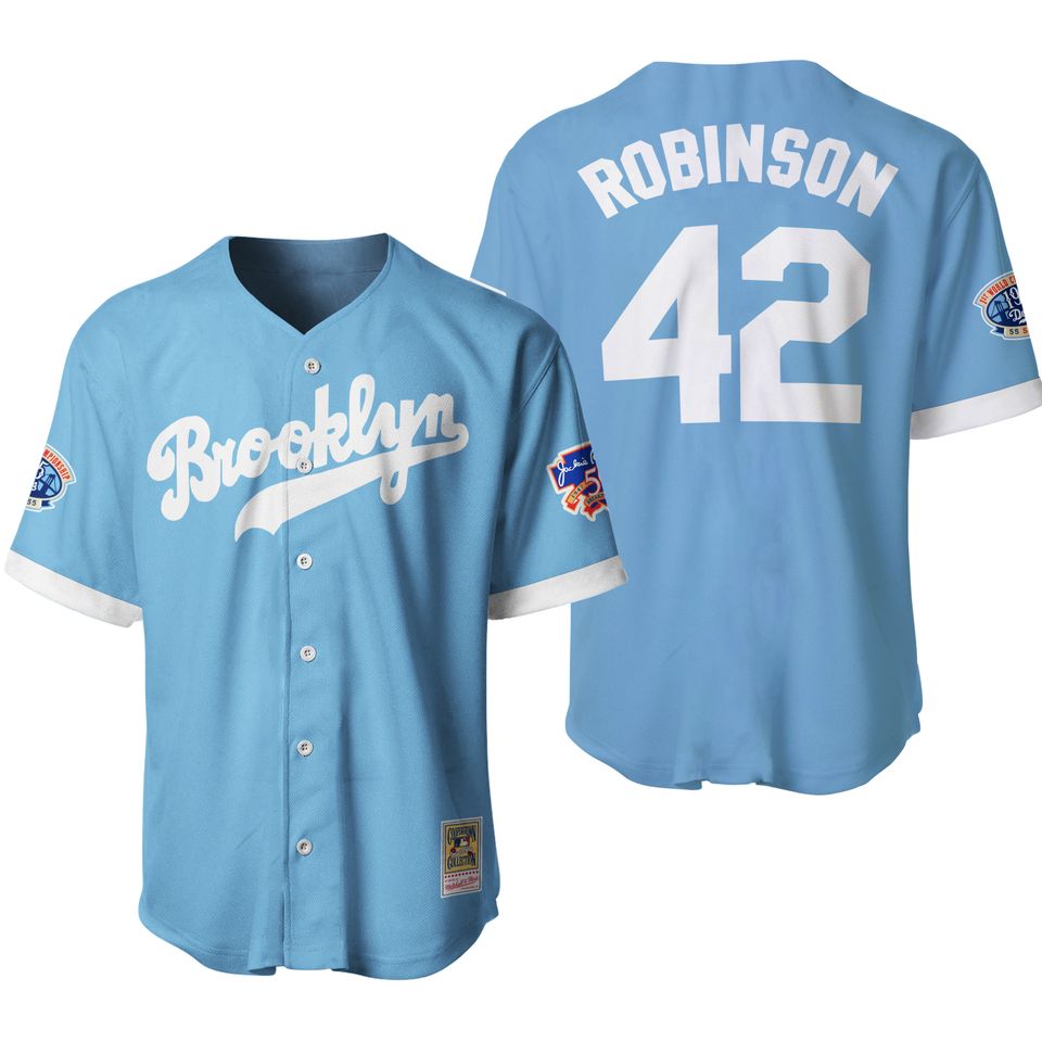 Jackie Robinson Baseball Jersey Brooklyn Dodgers