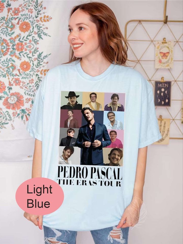 Pedro Pascal Era Tour Shirt, Expressions of Pedro Pascal Shirt, TV Series Movie Fan Gifts, Daddy Girl Tee