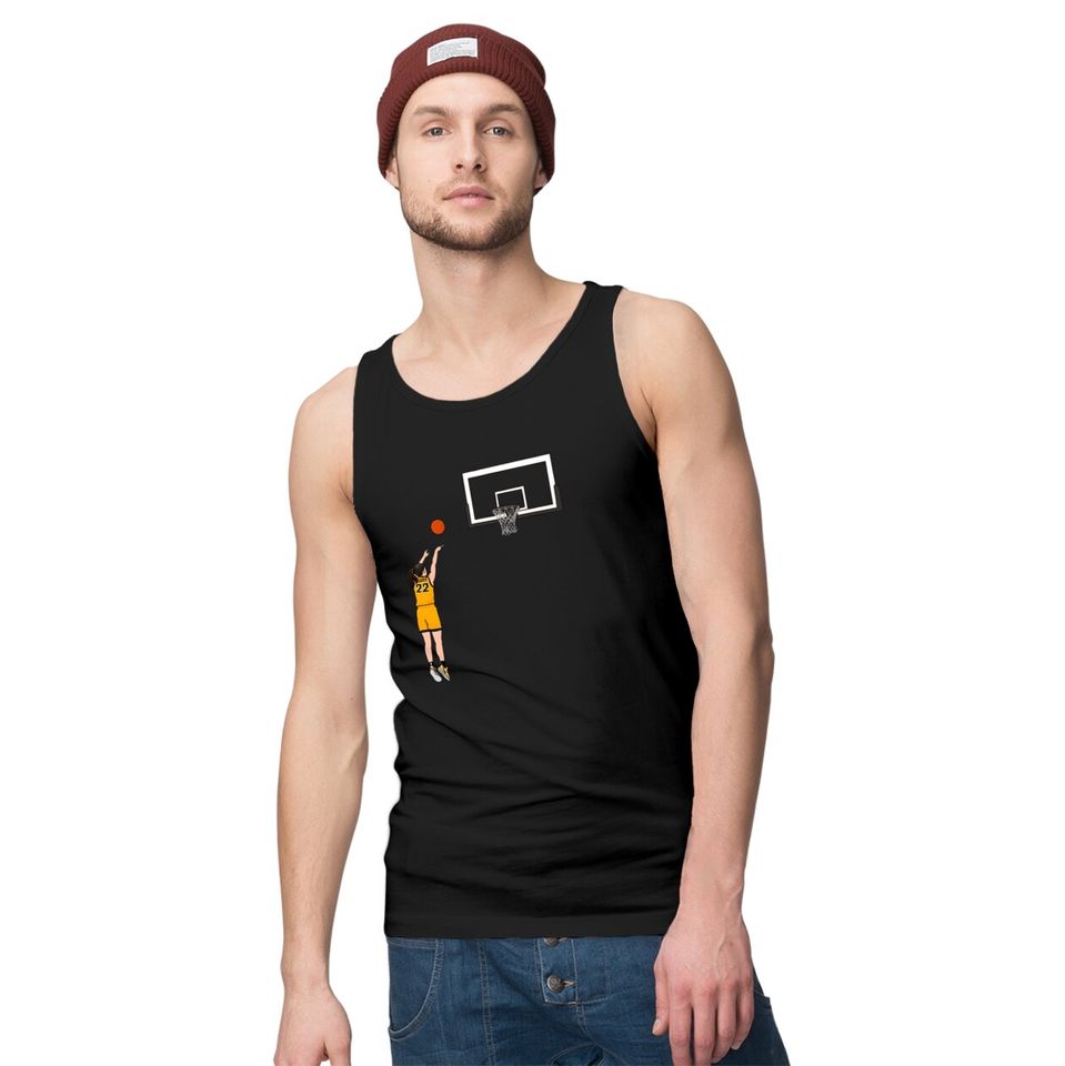 The Jumpshot Caitlin - Caitlin Clark Tank Tops