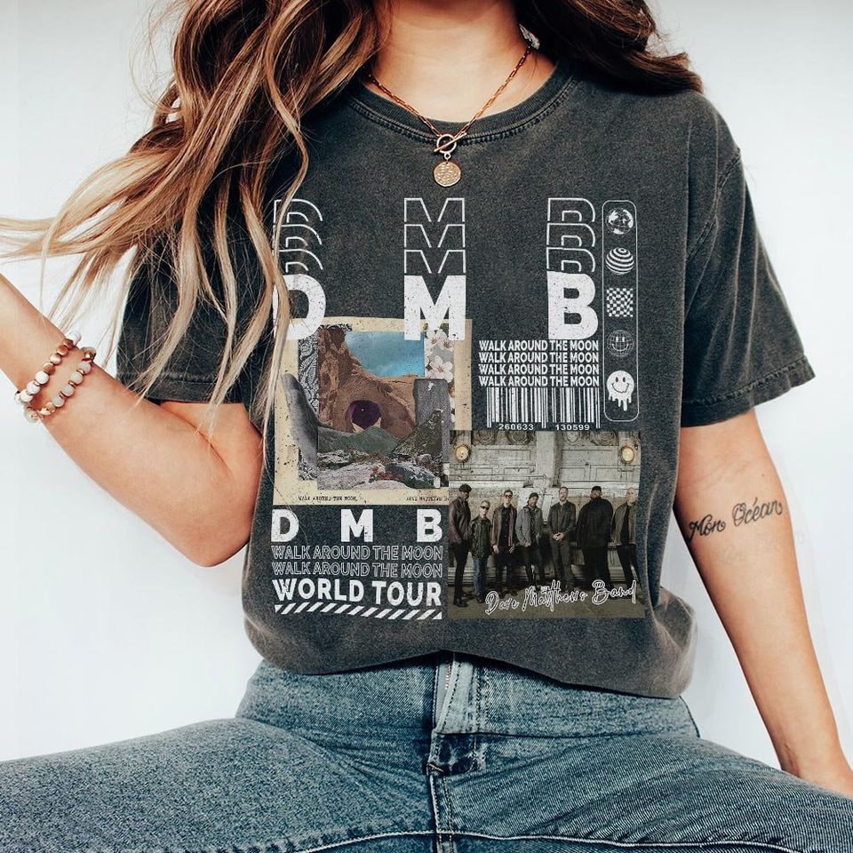Dave Matthews Band Music Shirt, Vintage DMB 2023 North American Tour