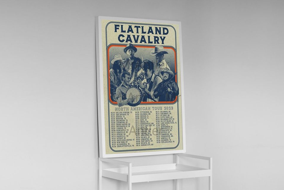 Flatland Cavalry North America Tour Dates 2023 Poster
