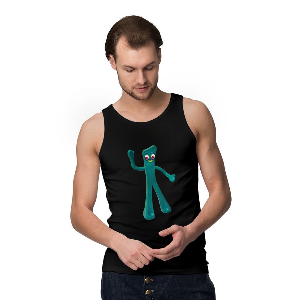 Gumby cartoon art Tank Tops