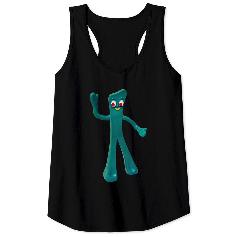 Gumby cartoon art Tank Tops