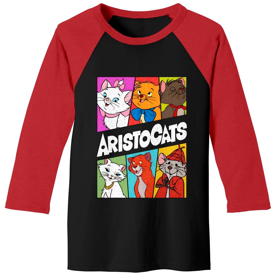 Disney Aristocats Baseball Tees, Disney Cat Lovers