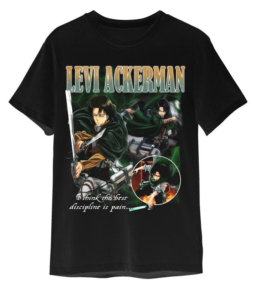 levi ackerman Anime Vintage T Shirt