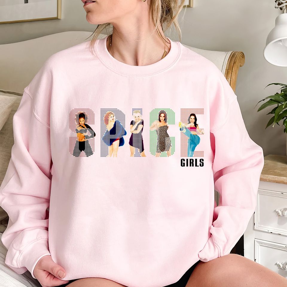 Spice Girls Sweatshirt , Spice Girls World Tour Sweatshirt
