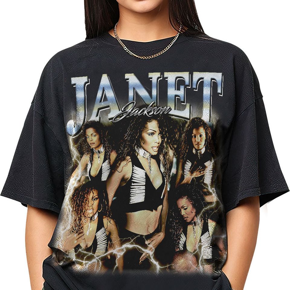 Janet Jackson Merch, 'IF','Control' T-Shirt Unbreakable Tour Dates