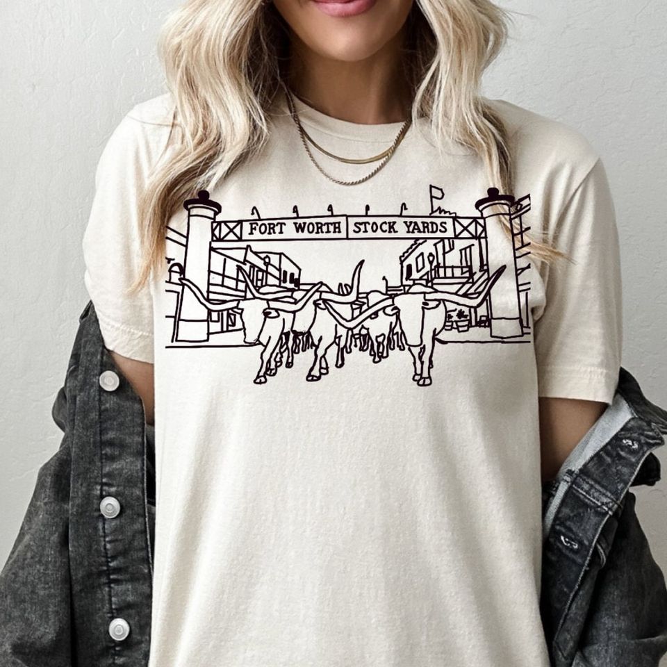 Fort Worth Stockyards Graphic T-Shirt