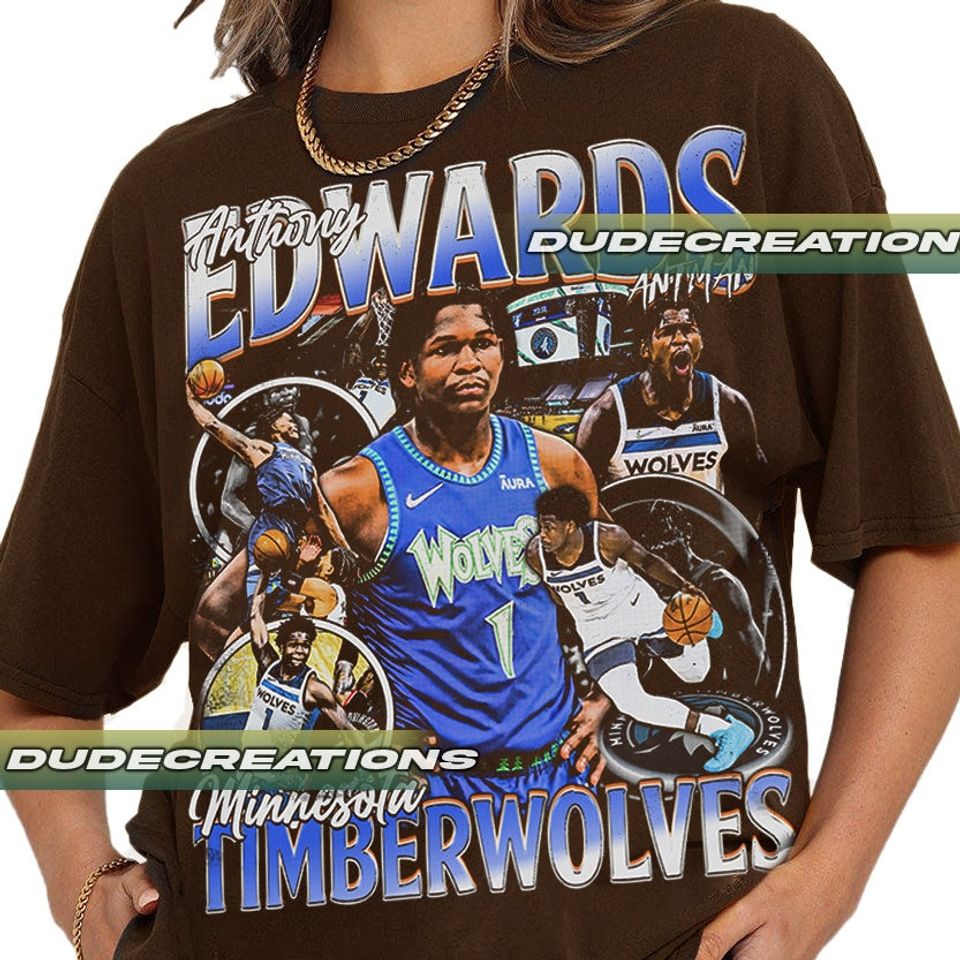 Anthony Edwards Vintage T-Shirt