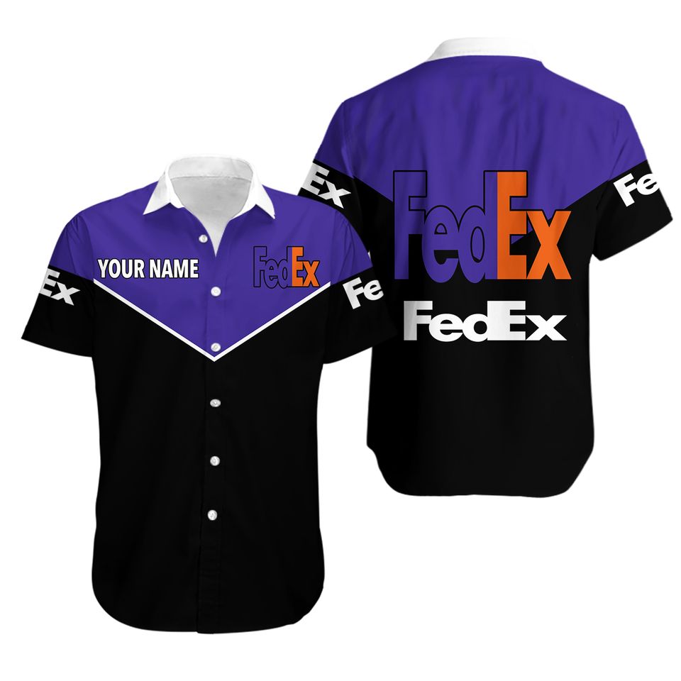 Fedex custom name Summer Hawaiian Shirts