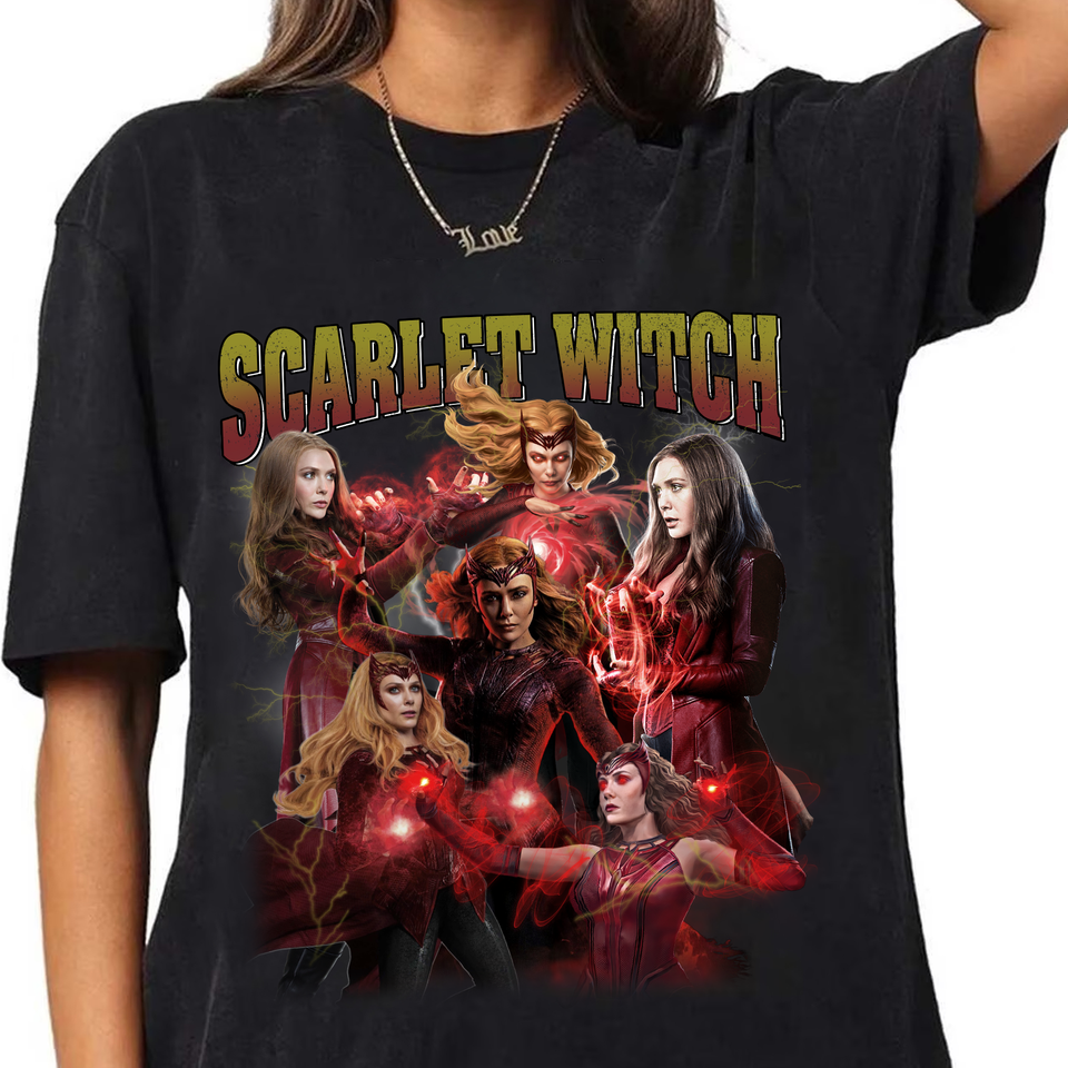 Scarlet Witch Shirt, Wanda Maximoff T-Shirt