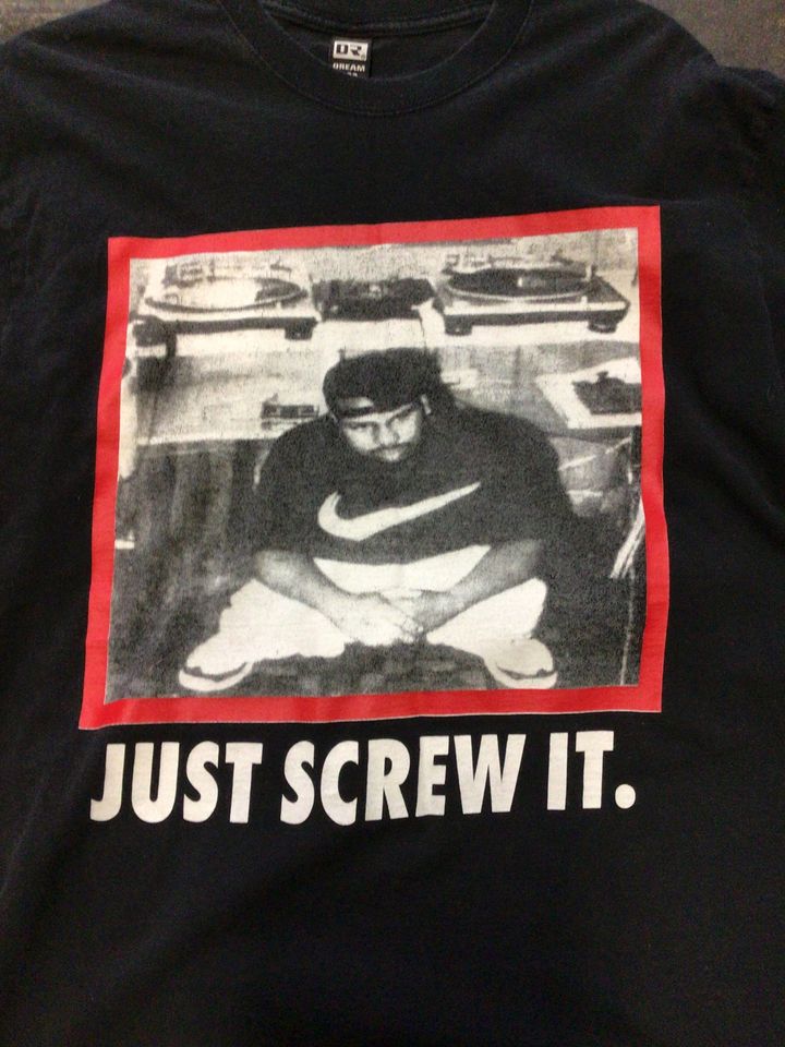 Vintage DJ Screw Houston Screwed Up Click Rap Tee