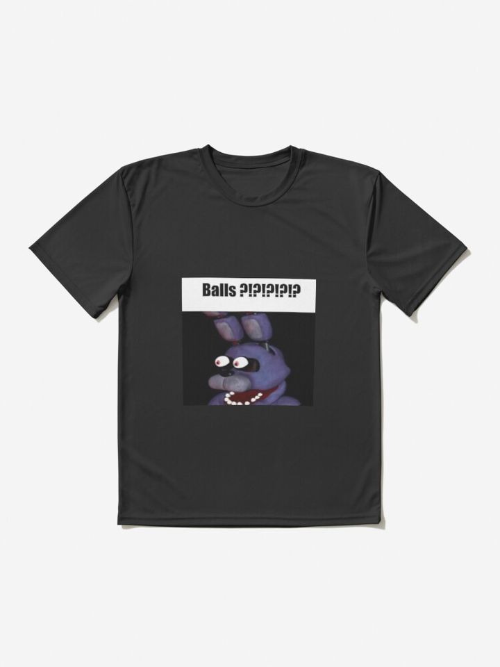 fnaf bonnie Balls ?!?!?!?!? meme | Active T-Shirt