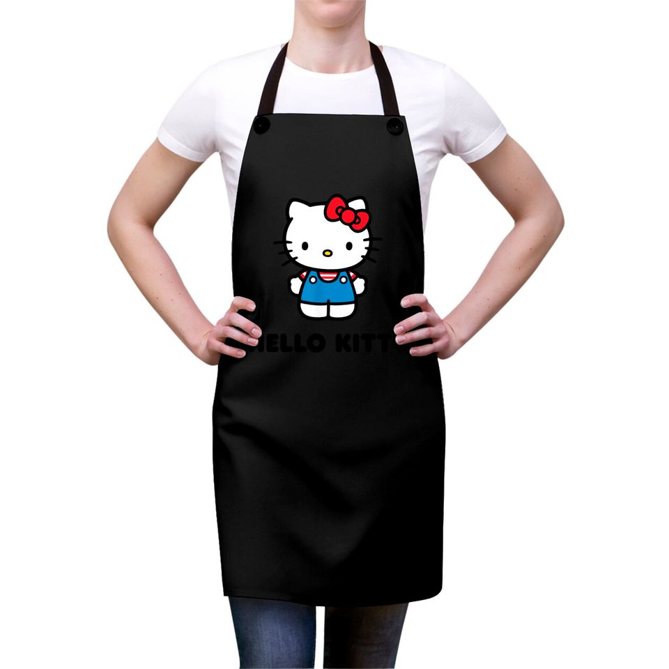Hello Kitty Character Front and Back Aprons Aprons