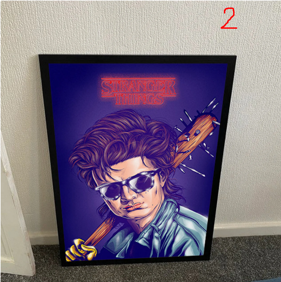 Steve Harrington Stranger Things Season 4  Poster, Wall Decor