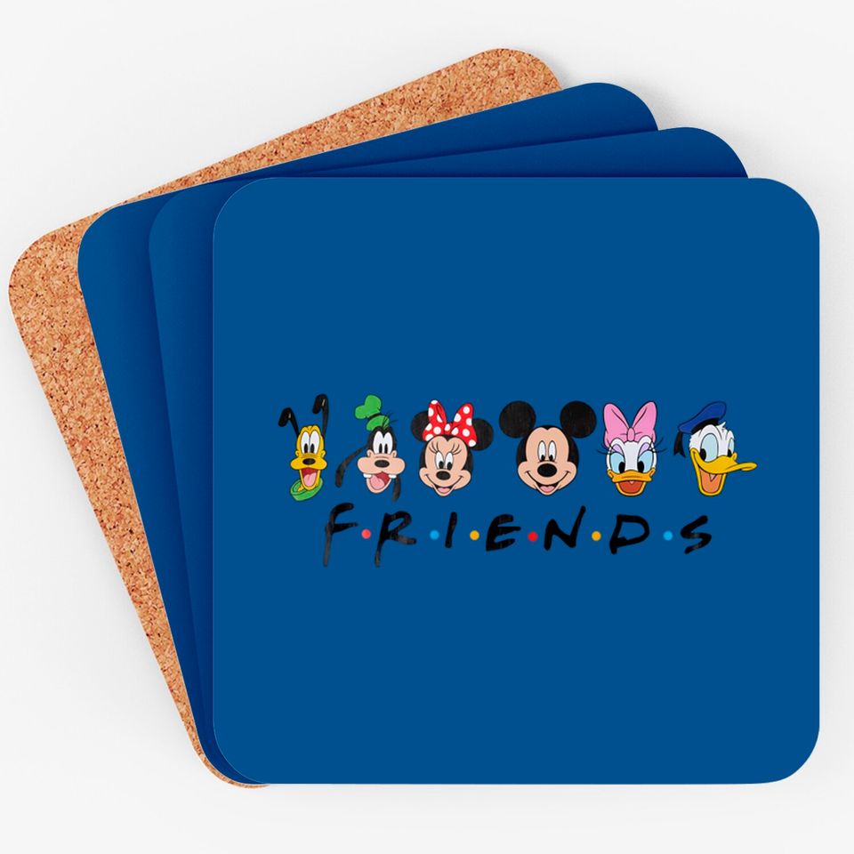 Mickey And Friends Coasters, Disney Friends Coasters
