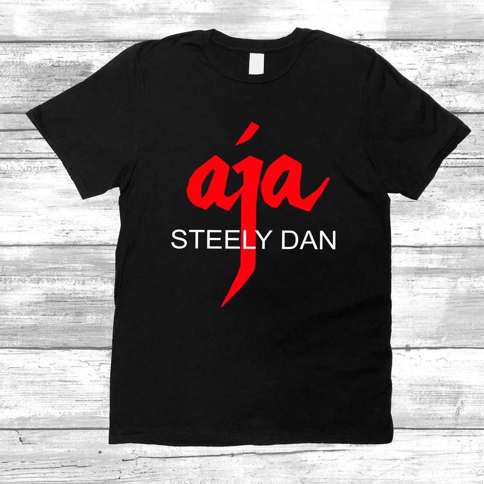 Steely Dan Aja Jazz Rock Band Album Logo Tshirt