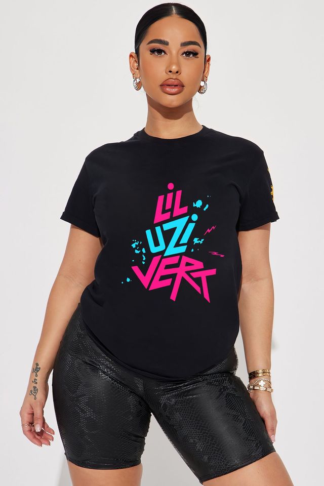 Lil Uzi Vert Pink Tape Graphic T- Shirt