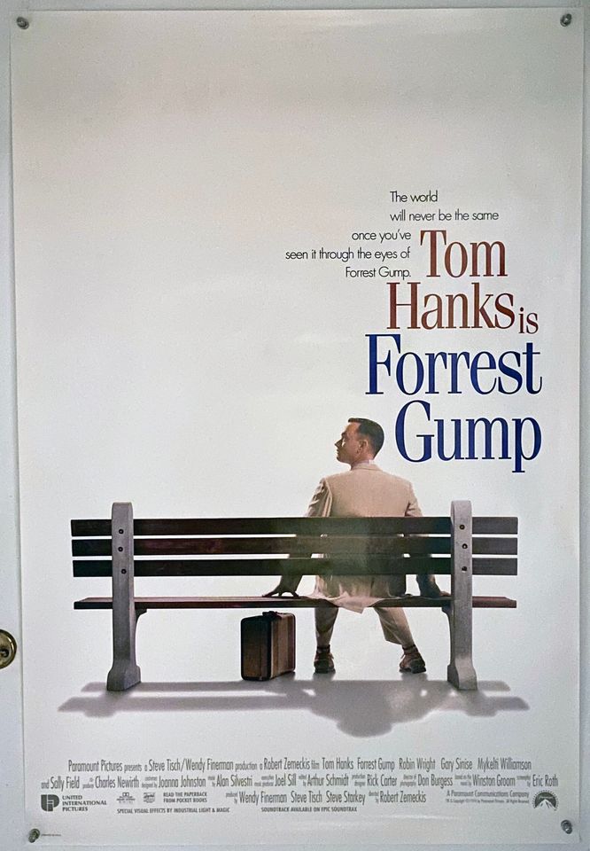 FORREST GUMP Movie Poster