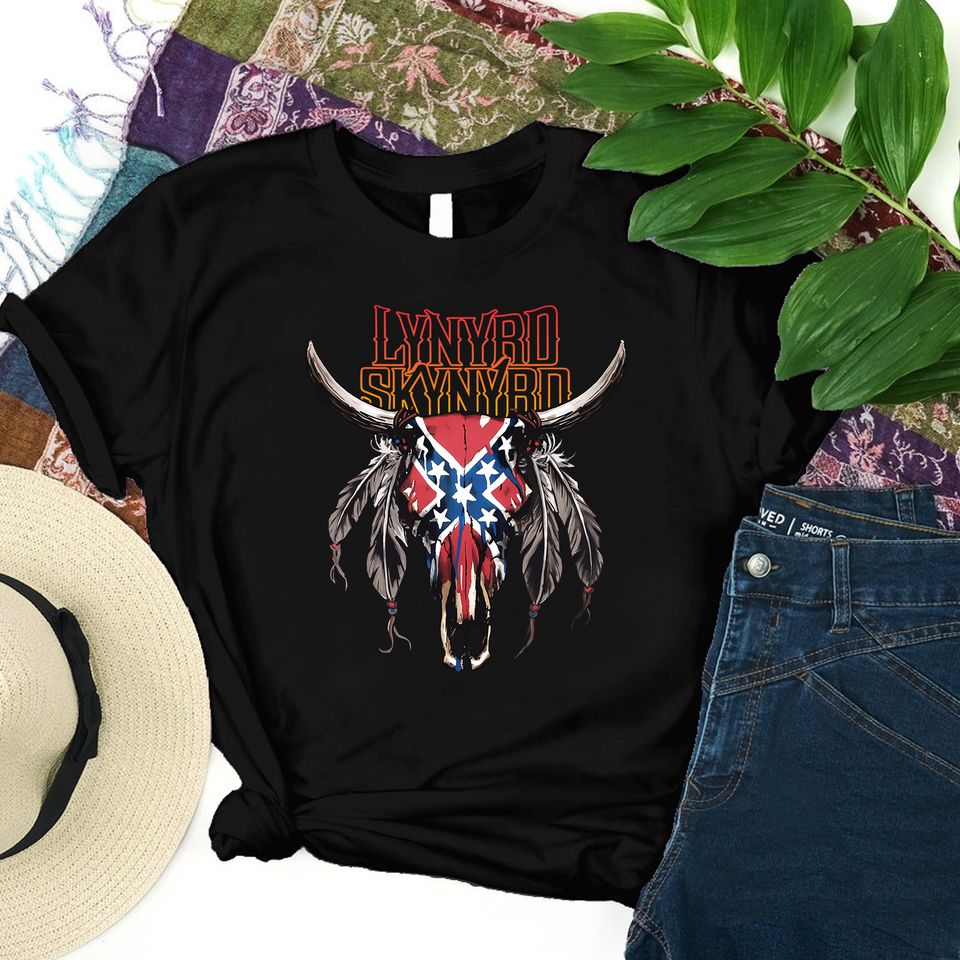 Lynyrd Skynyrd T-Shirt, Oversized Shirt, Classic Rock
