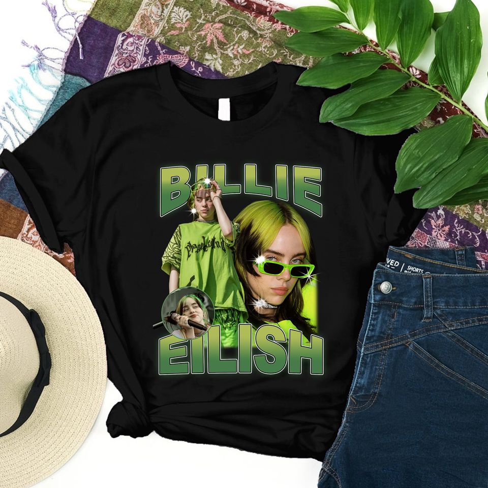 Billie Eilish Shirt, Vintage Rap Shirt