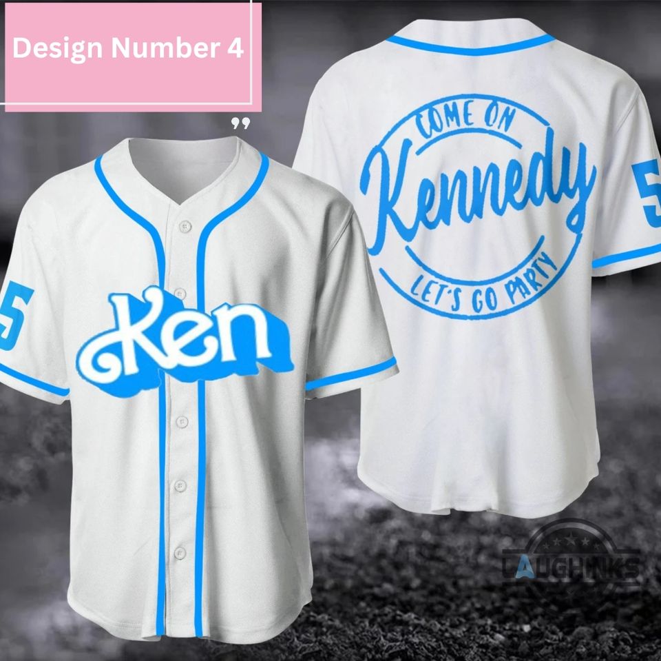 Barbie Movie 2023 Baseball Jersey