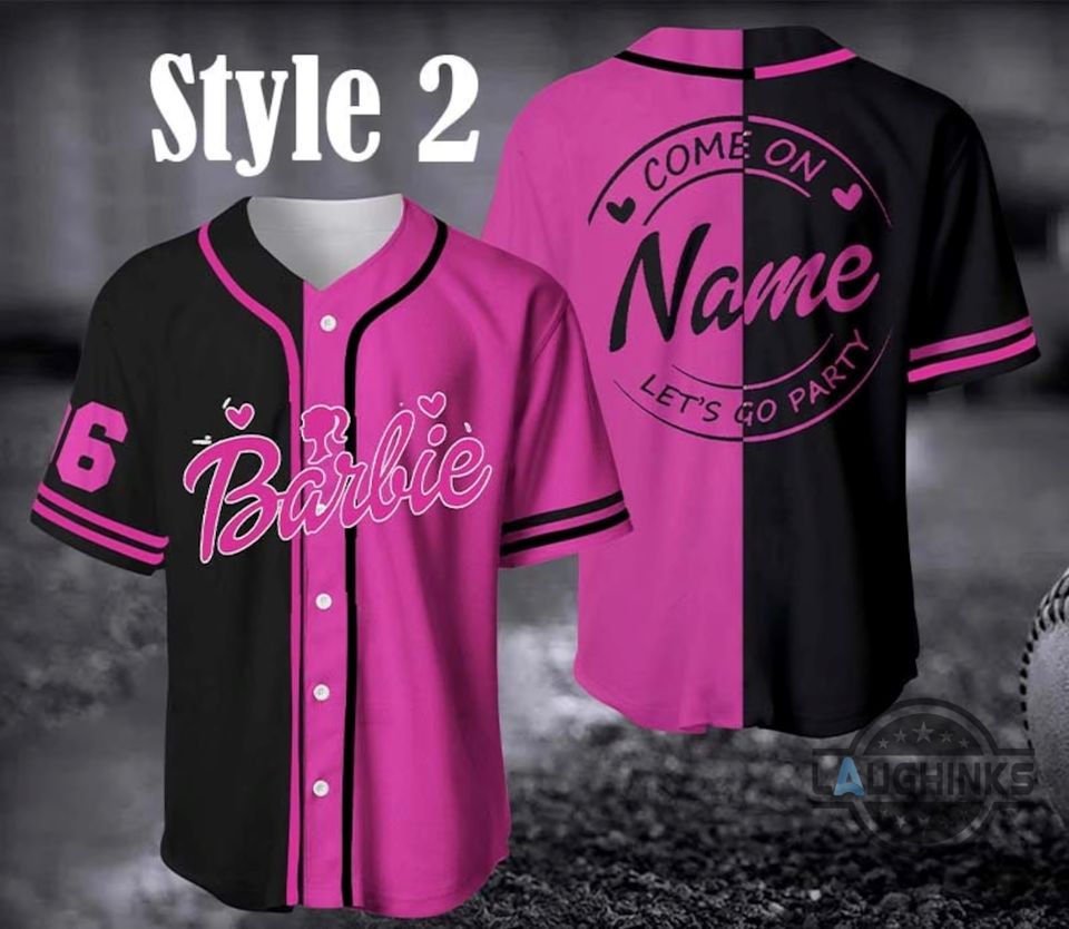 Barbie Movie 2023 Baseball Jersey