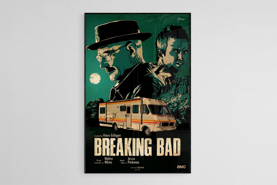 Breaking Bad, Breaking Bad Wall Art, Breaking Bad Poster