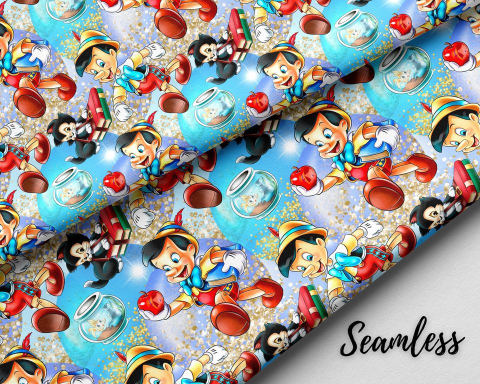 Pinocchio Disney Wrapping Paper