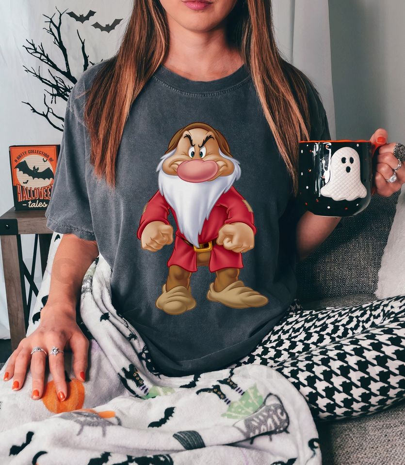 Disney Grumpy Dwarf Shirt, Snow White and Seven Dwarfs Shirt