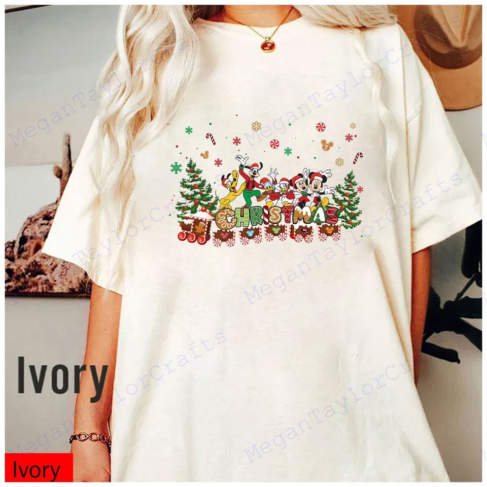 Disney Mouse And Friends Christmas Shirt, Disney World Mickey