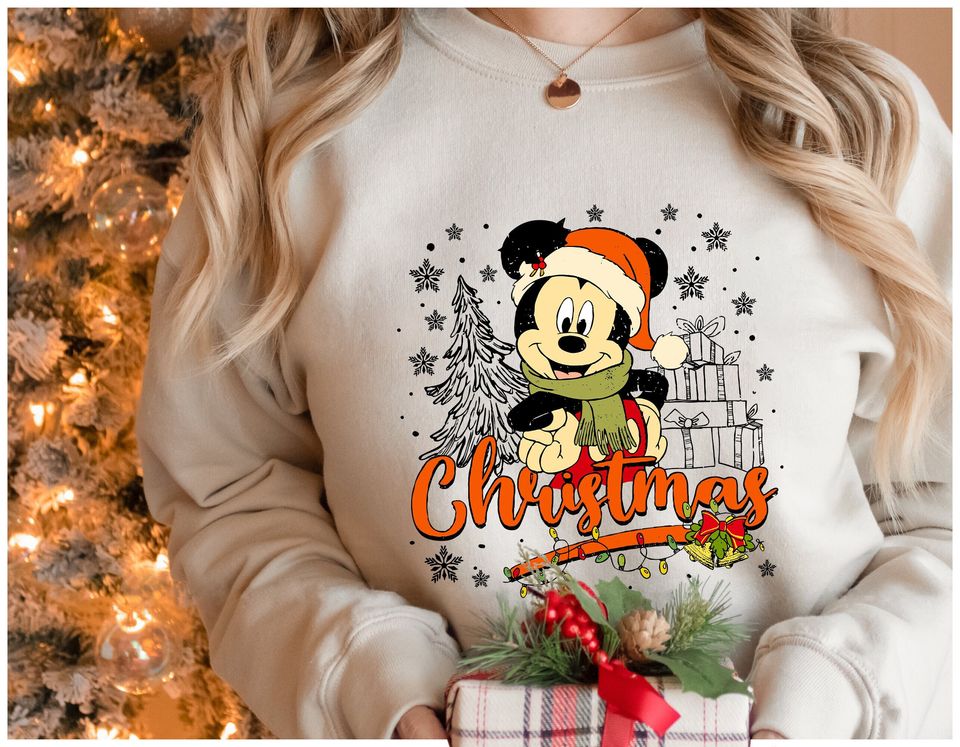 Mickey Merry Christmas Disneyland Shirt