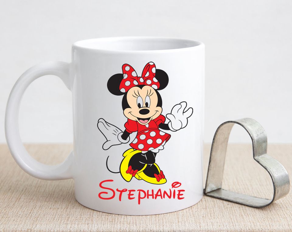 Minnie Mouse  Personalized Mug , Minnie Mouse Mug , Disney Mug , Custom Mug , Funny Mug