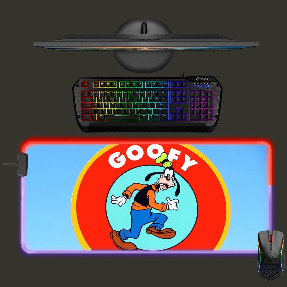 Goofy Disney LED RGB Mouse pad