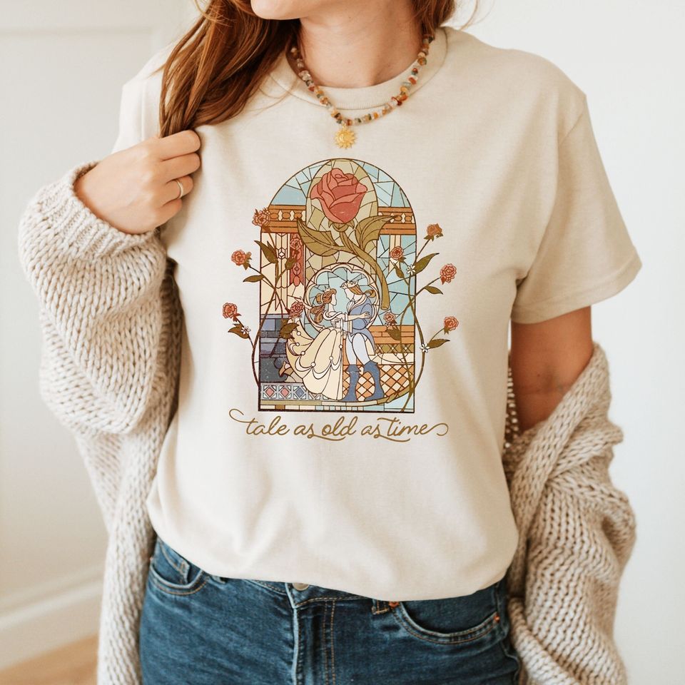 Disney Tale as Old as Time Shirt, Disney Belle & Co