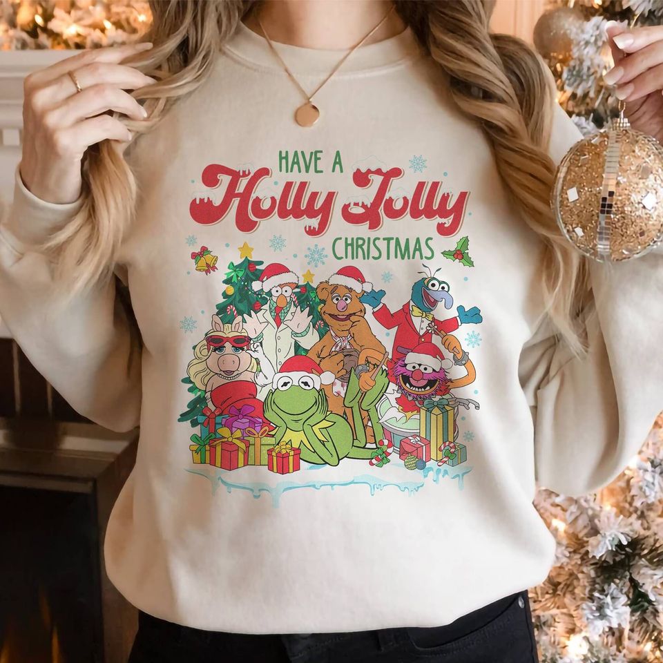 The Muppets Christmas Disney Sweatshirt