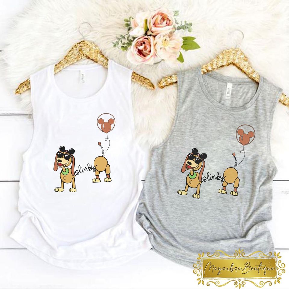 Slinky Dog Tank Top, Disney Balloon Tank