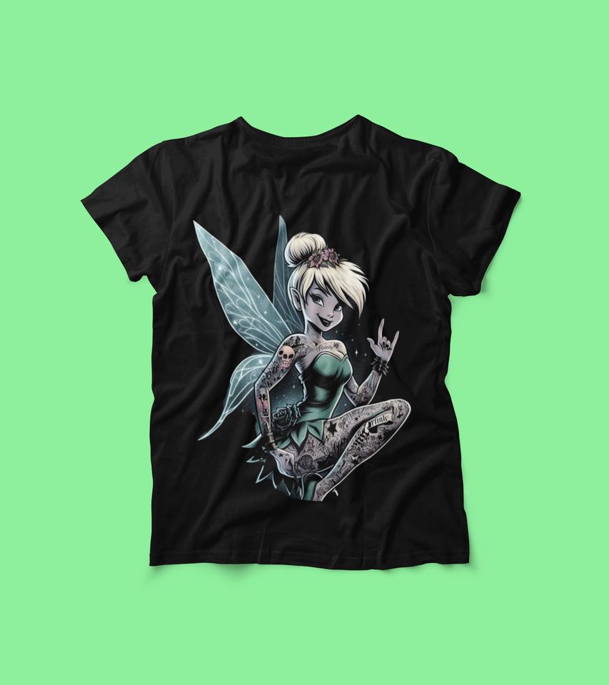 Tinkerbell Tshirt, Peter Pan, Disney Princess, Disney Tshirt